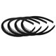 thumbnail image 1 of Unique Bargains 4 Piezas de Diademas con Peine de Dientes para Mujeres Diademas Antideslizantes Aros para el Cabello de Damas Negro, 1 of 7