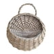 thumbnail image 2 of Cesta colgante tejida, maceta colgante, cesta de almacenamiento redonda, soporte rústico para flores, maceta para Patio, porche, jardín, hogar, balcón M, 2 of 5