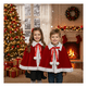 thumbnail image 1 of Capa De Navidad Infantil Talla Única Rojo Santa Papa Noel Navidad 2025, 1 of 5
