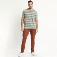 Truval - Polera Look Denim Gris Claro