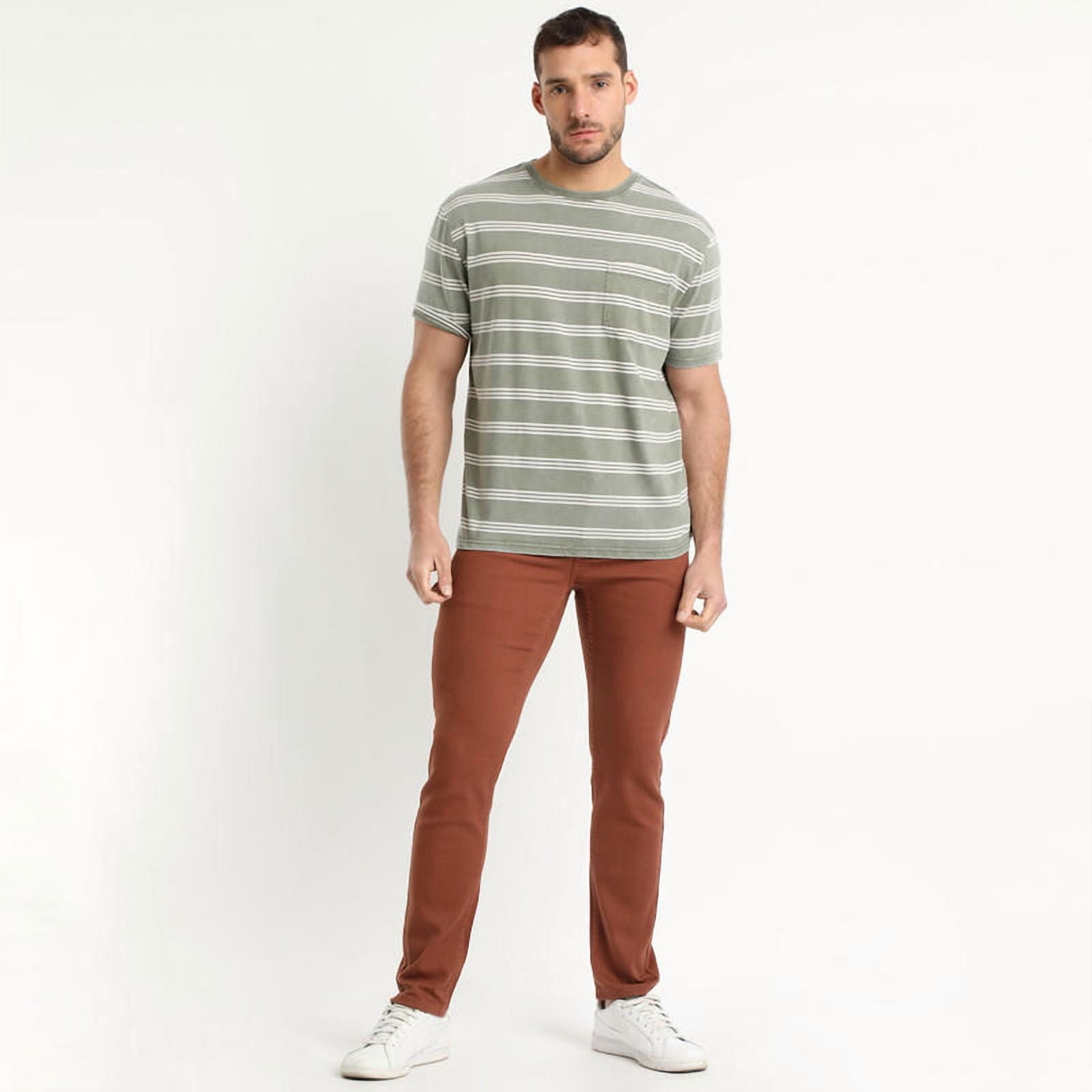 Truval - Polera Look Denim Gris Claro