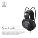 thumbnail image 2 of Audífonos Over Ear ATH-AVC400 circumaurales SonicPro Cable Negro, 2 of 7
