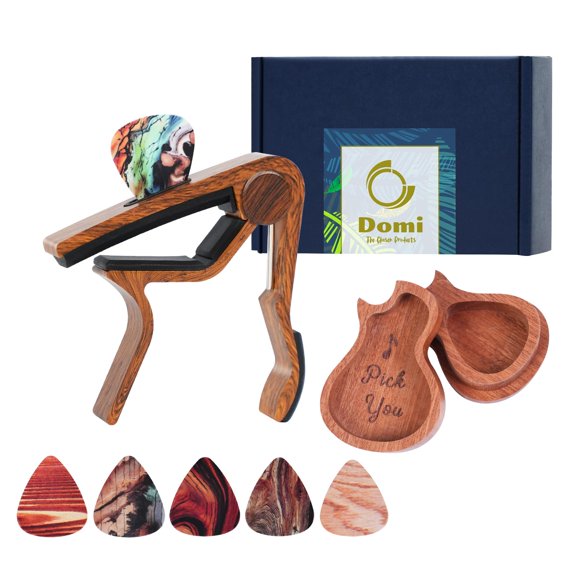 Set de regalo para guitarra Domi The Chosen Products con 6 púas