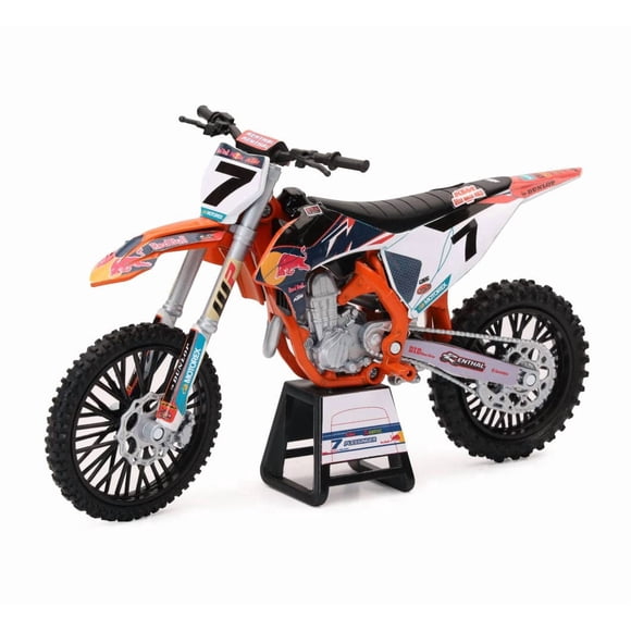 Motocicleta NewRay a escala 1:12 compatible con la KTM 450 SX-F