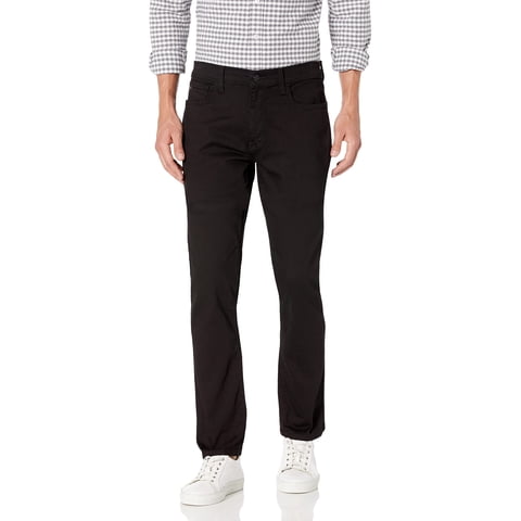 Vaqueros Tommy Hilfiger De Corte Recto, Elásticos, Negros, 29 De Ancho X 30 De Largo