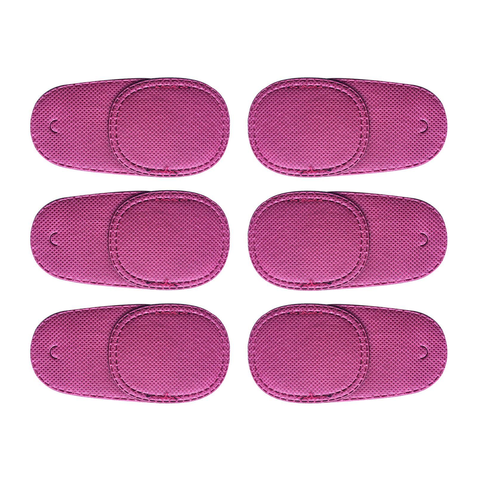 Magideal - 6 Piezas De Parches Oculares Para Ambliopía De Anteojos Para Niños, Parches De Entrenamiento Universales Para El Atención De Para Ojos Para , Rosado