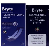 Tiras Blanqueadoras Dentales Profesionales Bryte Para Unisex - 28 Tiras