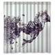 thumbnail image 1 of Cortina de ducha Art Zebra con ganchos (167 x 183 cm), 1 of 3