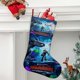thumbnail image 2 of Cómo Entrenar a Tu Dragón Tema: Calcetines de Navidad, fino lino blanco para colgar en escaleras y chimenea, decoración navideña para el hogar, regalo de Navidad. 45cm × 32cm, 2 of 5