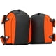 thumbnail image 2 of Almohadillas de rodilla antideslizantes para hombres y mujeres con acolchado de espuma suave gruesa, correas fuertes y ajustables y clips de hebilla fáciles de usar (26 * 19 cm, naranja), 2 of 3