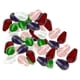 thumbnail image 4 of 5 Piezas de Múltiples, de Vidrio Facetadas, Surtido de Espaciadoras para Manualidades de Abalorios, Collares para Adultos, 4 of 5