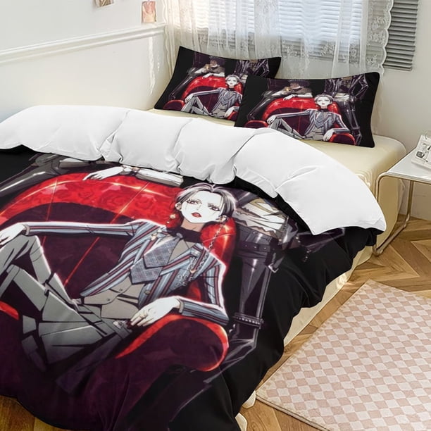 NANA Anime Home Bed 3-piece Set Classic Japanese Anime Polyester Wash Student Dormitory Set