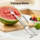 thumbnail image 5 of Cortador fruta acero inoxidable 2 en 1 2026 doble cabezal sandía cocina hogar, 5 of 7