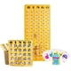 thumbnail image 1 of Cartones de bingo MR CHIPS a prueba de atascos con ventanas corredizas Gold Rush, 1 of 9