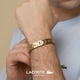 thumbnail image 3 of Pulsera Lacoste Metropole de acero dorado bañado en iones para hombre, 3 of 4