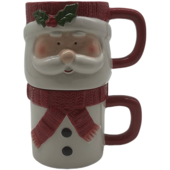 Set 2 tazas Santa