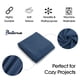 thumbnail image 5 of Tela Polar Pico Textiles Denim Blue 1 Yarda 100% Poliéster, 5 of 6
