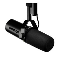 Micrófono Vocal Dinámico Shure Sm7Db Con Preamplificador - Negro