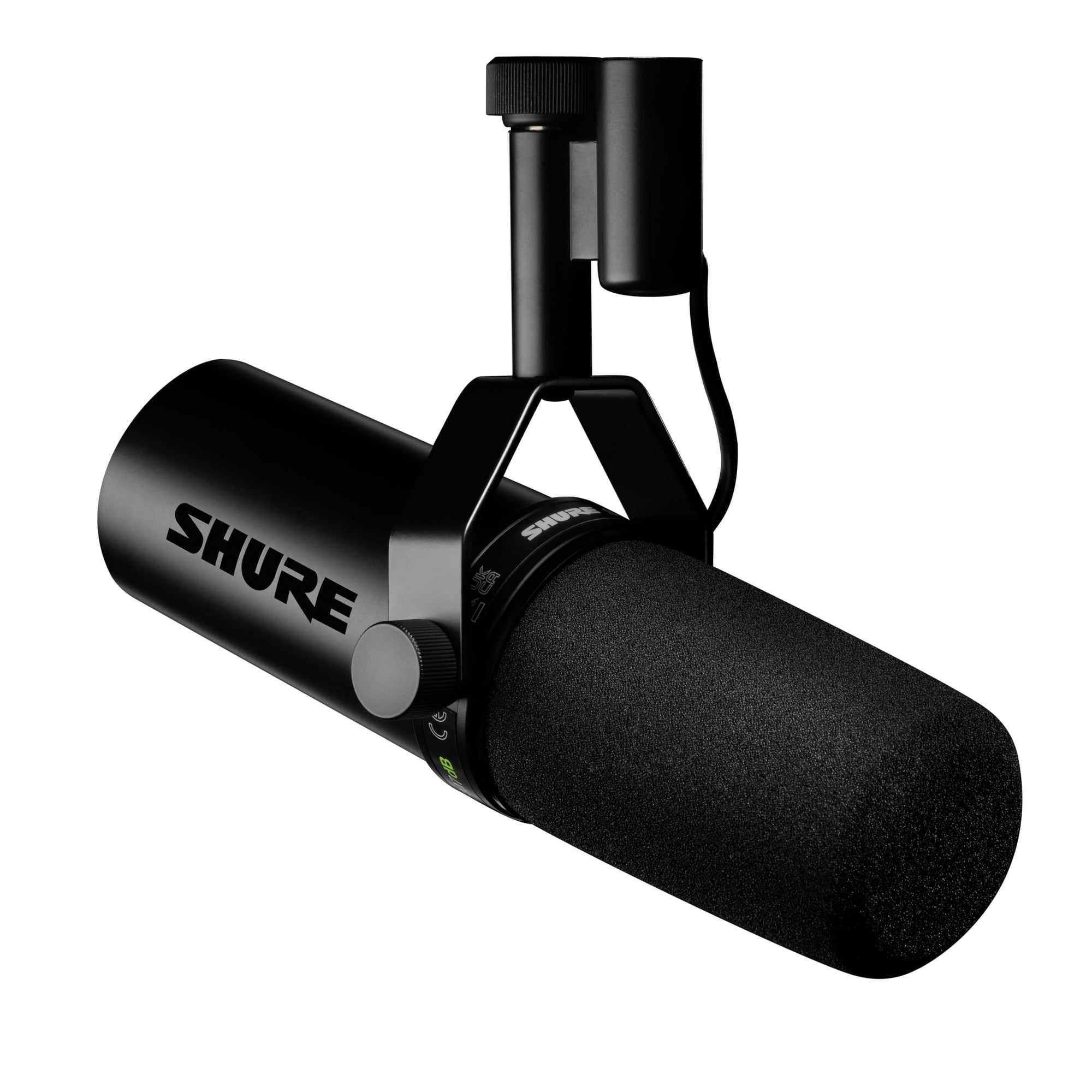 Micrófono Vocal Dinámico Shure Sm7db Con Preamplificador - Negro