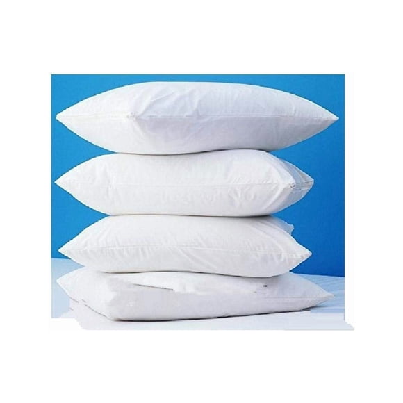 Juego de 4 fundas de almohada Home Style 51 × 74 cm vinilo impermeable