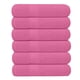 thumbnail image 1 of Set de 6 toallas KAHAF COLLECTION 68 cm × 137 cm Rosa, 1 of 6