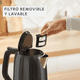 thumbnail image 2 of Hervidor Subito 5 1,7 L Inox Negro, 2 of 8