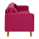 thumbnail image 3 of Sofa New Retro 3c Felpa 04 Burdeo, 3 of 6