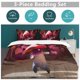 thumbnail image 5 of Plants Vs Zombies Quilt Set Thicken Soft 3 Pieces Bedding Set All Season Duvet Cove with 2 Pillowcases for Adult Women Girls Teens Home Room Decor, 5 of 5