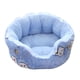 thumbnail image 3 of Cama Para Gatos Oto?o Invierno Para Gatos O Perros Peque?os Peluche Para Cachorro Perro Gatito Azul Small, 3 of 5