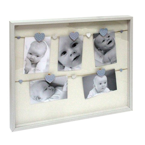 Vgo - Marco 43X52 Madera Con Pinzas