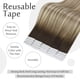thumbnail image 2 of Extensiones de cabello Full Shine Tape en 100% cabello humano de 45 cm, 2 of 3