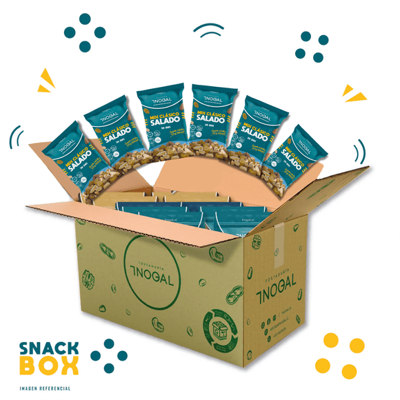 Caja 48 unidades de Mix Clásico salado 50 grs