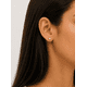 thumbnail image 2 of Aros Perla Cultivada Pistilo 6mm N4 Oro 18k 2.50gr Mujer Dorado, 2 of 4