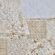 thumbnail image 3 of Quilt Sherpa Estampado Patchwork Beige 1 5 P, 3 of 3