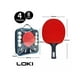 thumbnail image 3 of Set 4 Paletas De Ping Pong Loki Nivel Inicial + 8 Pelotas, 3 of 3