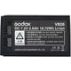 thumbnail image 1 of Godox V1 Batería VB26 VB26A Li-ion para Godox V1S V1N V1C V1C V1F V1O V1 Flash y V860III V860III-S V860III-C V860III-N V860III-O V860III-F V850III AD100PRO, 1 of 2