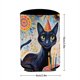 thumbnail image 3 of Fiesta del Gato Negro Funda enfriadora de latas, aislante de bebidas para mantener frías o calientes, funda térmica plegable para latas, portabebidas reutilizable, 3 of 6