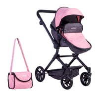 Voyage - Coche Muñeca Formato Real Elegant Grey Pink