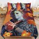 thumbnail image 1 of Michael Myers Halloween Duvet Cover Set 3 Piece Bedding Set Double Sided Printing Decorative Comforter Cover Set, 1 of 5
