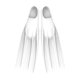 thumbnail image 1 of Aletas De Snorkel Para Hombres Y Mujeres, Zapatos De Natación De Viaje, Aletas Largas De Silicona, Aletas De Natación M Blanco, 1 of 5