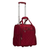 Equipaje De Mano Con Ruedas Para Debajo Del Asiento Rockland Melrose, Rojo