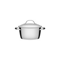 Cacerola En Acero Inox 20 Cm Y 3,1 L Tramontina Allegra.