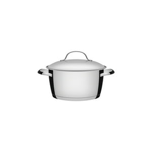 Cacerola En Acero Inox 20 Cm Y 3,1 L Tramontina Allegra.