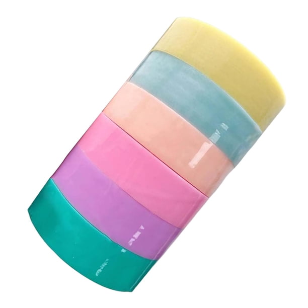 6 Uds Cintas De Bolas Adhesivas Juguetes Educativos Adhesivo Creativo Para Fiesta Relajante 2,4 Cm