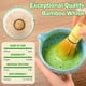 thumbnail image 4 of Juego de tazón y batidor para matcha MONOJOY, cerámica con efecto craquelado de hielo, libre de BPA, 4 of 9