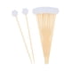 thumbnail image 5 of Selecciones De Madera Para Aperitivos, Suministros Para Fiestas, 12 Cm, Selecciones De Frutas Para Comida, Postre, Bastón, Copo De Nieve, 50 Piezas, 5 of 5