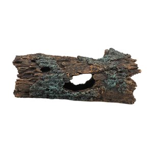 Ioensy - Pecera Escondite Decoración Hábitat Resina Hueco Tronco Para Anfibios Peces Reptiles S
