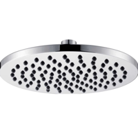 Taumm - Plato De Ducha Redondo Acero Inoxidable 20 Cm