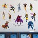 thumbnail image 5 of Calcomanías de Pared X-Men (12 unidades) WALL PALZ - Autoadhesivas, 5 of 7