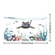 thumbnail image 1 of 1pc Modern Swimming Cat Shower Curtain and Rugs Set - Waterproof Bathroom Decor with 12 Rings - Includes Toilet Lid Cover, 1 of 5